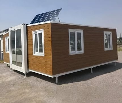 EcoPod Modular Home - Solar Option 01