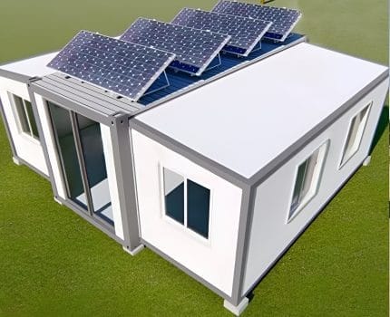 EcoPod Modular Home - Solar Option 02