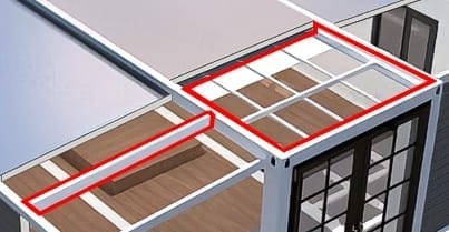 EcoPod Modular Home - Reinforced Roof 2