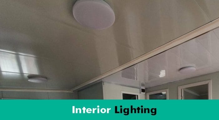Prefab Light Options and Features for Prefabricated Modular Cottages