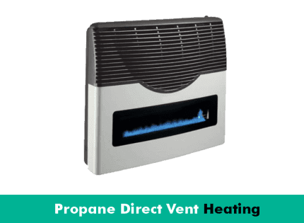 EcoPod Propane Direct Vent Heating Option